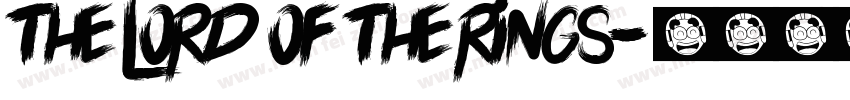 The Lord of the Rings字体转换